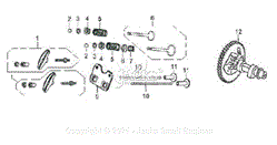 Engine - 0J5223APMNL - 7  - Rocker and Camshaft