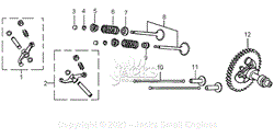 Engine - 6 - Rocker and Camshaft