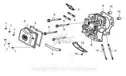 Engine - 2 - 0H9838FPMNL - CYLINDER HEAD ASSEMBLY