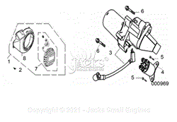 Engine - 8 - 0H9838FPMNL - STARTER ASSEMBLIES