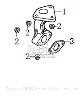 Engine - 10 - Exhaust Manifold