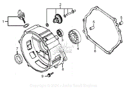 Engine - 3 - Crankcase Cover