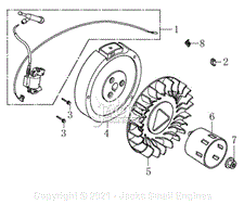 Engine - 8 - Flywheel