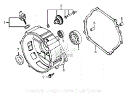 Engine - 3 - Crankcase Cover