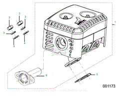 Engine - 12 - Muffler Assembly