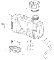 Engine - 8 - Fuel Tank Assembly