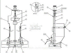 HYDRAULIC SPINNER ASSEMBLY (CARBON STEEL)