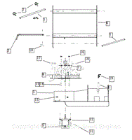 CARRIAGE MOUNTING EXPLODED VIEW