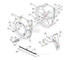 Parts List 3 - Impeller Housing Assembly