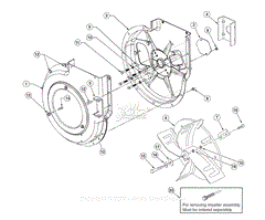 Parts List 3 - Impeller Housing Assembly