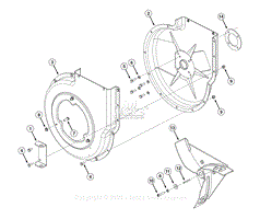 Parts List 3 - Impeller Housing Assembly