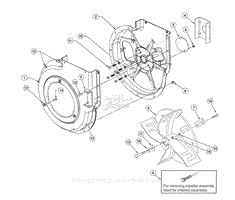 Parts List 3 - Impeller Housing Assembly