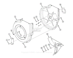 Parts List 3 - Impeller Housing Assembly