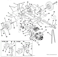 Frame, Engine And Pump