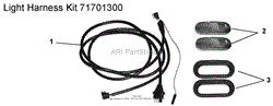 Light Harness Kit 71701300