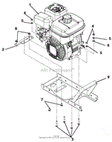 Frame And Engine