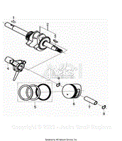 Parts List 5 - Crankshaft Piston