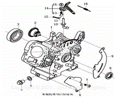 Parts List 3 - Crankcase