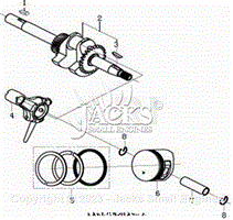 Parts List 5 - Crankshaft Piston