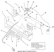 Beam And Hydraulic Cylinder