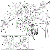 Frame, Engine And Pump