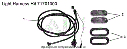 Light Harness Kit 71701300