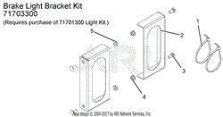 Brake Light Bracket Kit