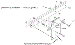 License Plate Holder With Light Kit