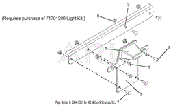 License Plate Holder with Light Kit