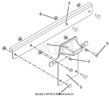 License Plate Holder with Light Kit - 71703200