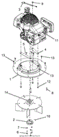 Engine/Fan Assembly