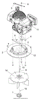 Engine/Fan Assembly