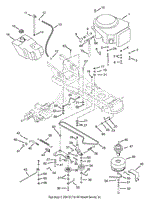 Engine, Fuel Tank &amp; Belt Drive