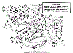 Mower Pan Assembly