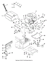 Engine, Baffles And Fuel