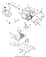 Engine, Baffles And Fuel