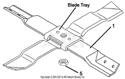 Mulcher Kit Accessory - Mulching Blade