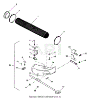 Lower Vac Tube And Boot