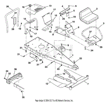 Frame, Hood And Seat