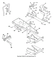 Frame, Hood And Seat