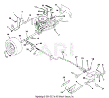 Rear Wheel And Hydro Drive