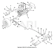 Rear Wheel And Hydro Drive