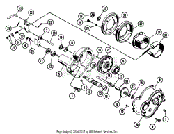 Gear Case And Friction Disc