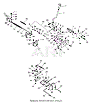 Mower Engagement Linkage