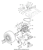 Rear Wheel And Gear Drive