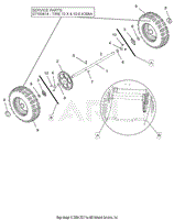 Wheels And Axle - 24&quot;