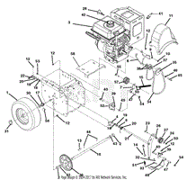 Engine And Belt Drive