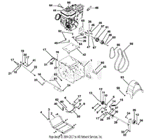 Engine And Belt Drive