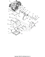 Engine Frame And Belt Drive