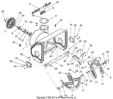 Auger And Housing - 24 in.